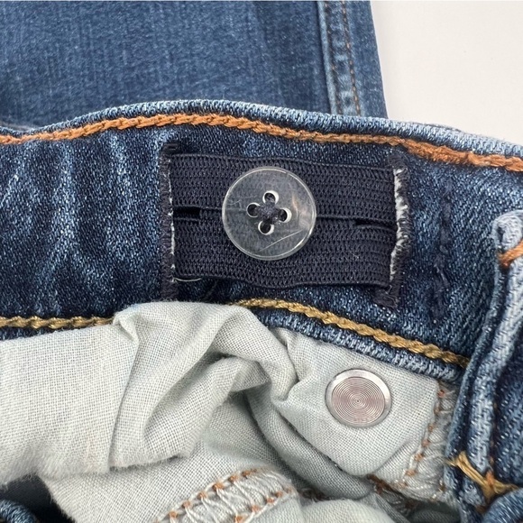 Abercrombie Straight Leg Adjustable Waist Jeans Size 9/10 Kids - Picture 5 of 6